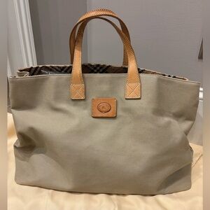 Burberry vintage travel bag canvas with nova check inside
